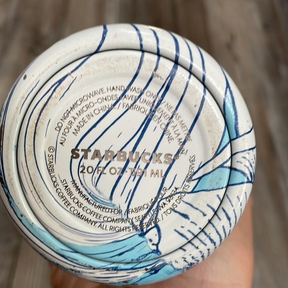 Starbucks Cactus Flower Double Walled Stainless Steel Bottle 20 oz - Picture 6 of 8